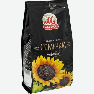 Семечки подсолнечника От Мартина особенные жареные, 200г, 200 г