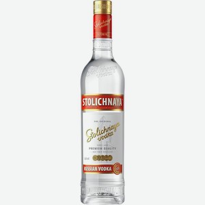 Водка Stolichnaya 40% 500мл, 500 мл