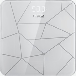 Весы напольные RED SOLUTION батарейки ААА – 3шт, напряжение 4,5В, Арт. BS760