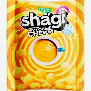 Снэки нутовые SHAGI со вкусом соуса карри, 50г