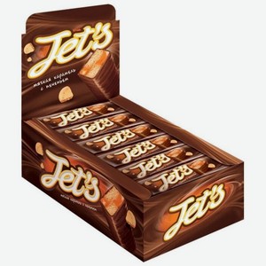 Батончик шоколадный Яшкино Jets, 42 г (18 шт)
