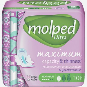 Прокладки Молпед Нормал Ультра 10шт
