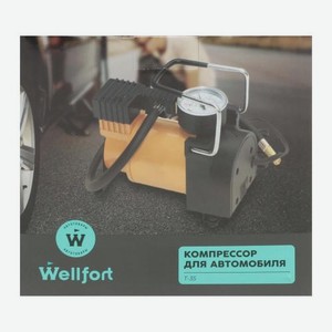 Компрессор для авто T-35-2 35л/мин Wellfort 1.6 кг