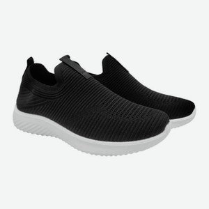 Мужские кроссовки слипоны чёрные модель DX26SS022 р.43 500 г