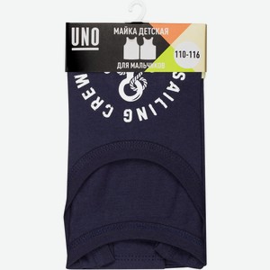 Майка Uno для мальчиков с принтом UB 5 р.98-128