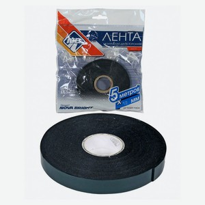 Скотч Nova Bright двусторонний, 12 мм х 5 м