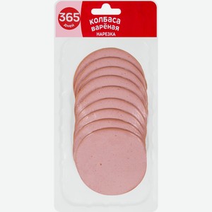 Колбаса 365 ДНЕЙ Нежная вар нар, Россия, 150 г