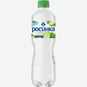 Напиток газированный Росинка со вкусом мяты и огурца, 500мл