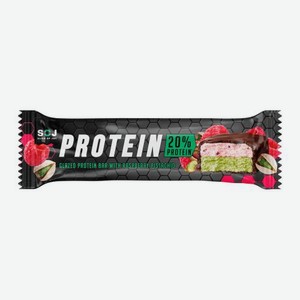 Протеиновый батончик с фисташками и малиной Soj Protein 50г 50 г