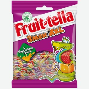 Мармелад жевательный FRUIT-TELLA Змеи XXL, Россия, 70 г