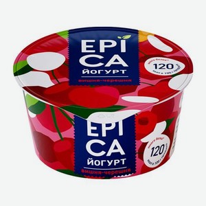 Йогурт Epica с вишней и черешней 4.8% 130г 130 г