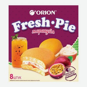 Пирожное бисквитное с начинкой Маракуйя Orion Fresh Pie 200г 200 г