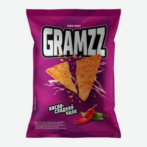 Кукурузные чипсы со вкусом кисло-сладкий чили Gramzz 55г 55 г