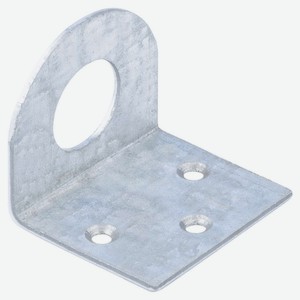 Проушина «СибрТех» угловая цинк 2 мм, 70х30 мм