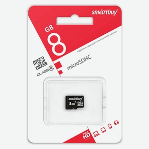 Карта SmartBuy microsdhc 8ГБ Smart