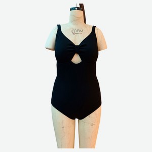 Купальник женский слитный InExtenso черный, р.44-54