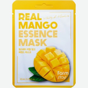 Маска для лица Farmstay Real Mango Essence Mask тканевая, 23мл, 23 мл