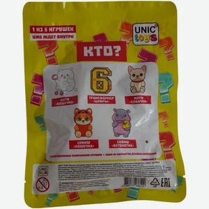 Игрушка Unic-Toys Мялка - животное, 1шт.