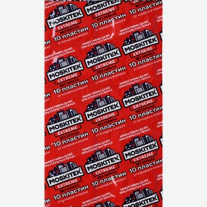 Пластины от комаров MOSKITEK Extreme, 10шт