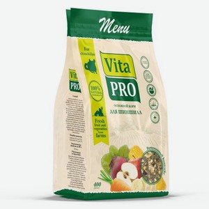VITA PRO 400 г основной корм для шиншилл