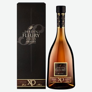 Бренди Jardin Fleury ХО в подарочной упаковке Франция, 0,5 л