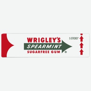 Жевательная резинка Wrigley’s Spearmint 13 г