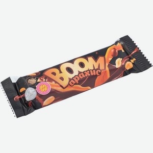 Батончик глазированный карамель и арахис Boom 50г