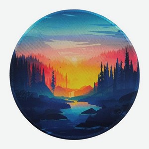 Коврик для мыши круглый Wellfort 50 г
