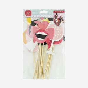 Набор аксессуаров для фотосессии, With Love, 12 шт, в ассортименте