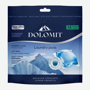 MARABU Капсулы для стирки Dolomit Горная свежесть, 1 шт.