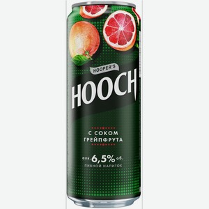 Слабоалкогольные напитки Хуууч Супер с соком грейпфрута 0.45л.