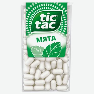Драже освежающее Tic Tac Мята Ирландия, 49 г