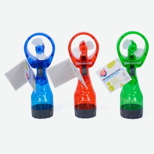 Вентилятор ручной детский ONE TWO FUN Электрический с водяным распылением, 1 шт в ассортименте
