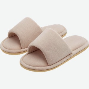 Обувь женская домашняя AMORA р. 36–40, розовый/бежевый