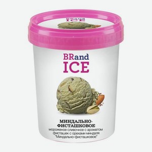 Мороженое сливочное Миндально-фисташковое Brandice 10% 500г 500 г