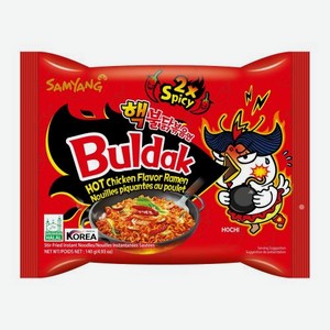 Лапша Samyang Buldak Hot Chicken 2xSpicy 140г 140 г