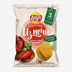 Чипсы Из печи Вяленые томаты и базилик Lays 81г 81 г