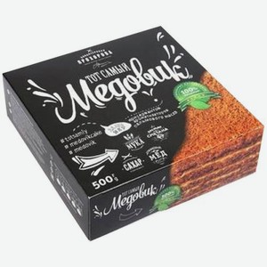 Торт Медовик Слоеный Кондитерская Прохорова 400г 400 г