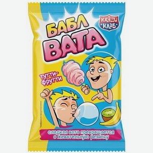Сладкая вата Канди Клаб Бабл вата Ассорти 5г