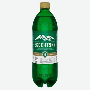 Вода минеральная лечебно-столовая «Ессентуки» №4 газированная, 750 мл