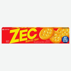 Крекер Lotte Zec со вкусом сыра Корея, 100 г