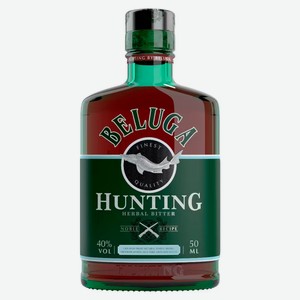 Ликер BELUGA Herbal Россия, 0,05 л