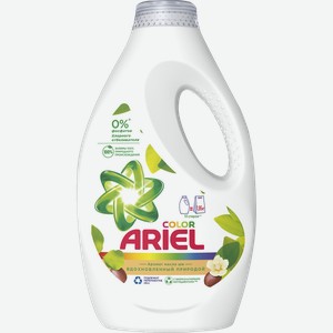 Гель для стирки Ariel цветного белья (Color) масло ши 855 мл