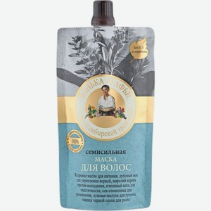 Маска Банька Агафьи Семисильная для волос 100мл