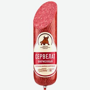 Сервелат «СПК» Фирменный, варено-копченый, 380 г