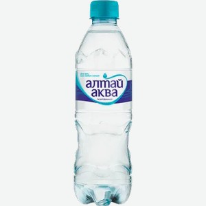 Вода питьевая  Алтай Аква  газированная, 0,5 л