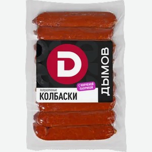 Колбаски «Дымов» с копченой паприкой полукопченые, 240 г