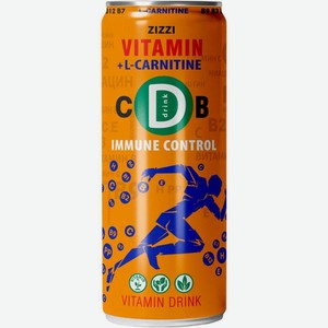 Напиток газированный Zizzi Vitamin D, 330мл