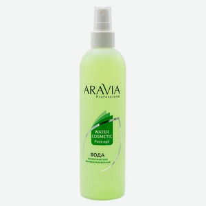 ARAVIA PROFESSIONAL Вода косметическая минерализованная с мятой и витаминами Water Cosmetic Post-epil, 300 мл