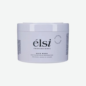 ELSI PROFESSIONAL Маска для волос Глубокое Питание и Восстановление, 500 мл